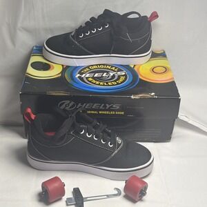 Heely's Pro 20 Size Youth 3 Black White Red